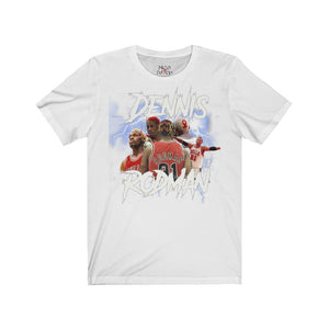 Dennis Rodman Graphic Tee Jersey Short Sleeve Tee