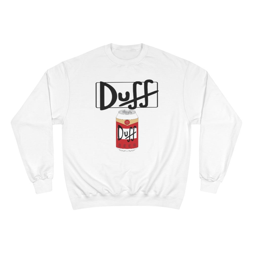 Duff Beer X Nice With Design Champion Sweatshirt