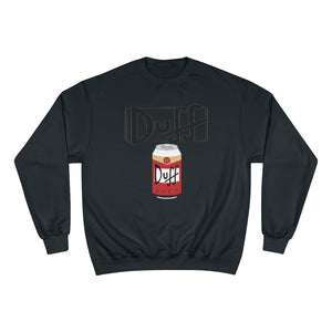 Duff Beer X Nice With Design Champion Sweatshirt