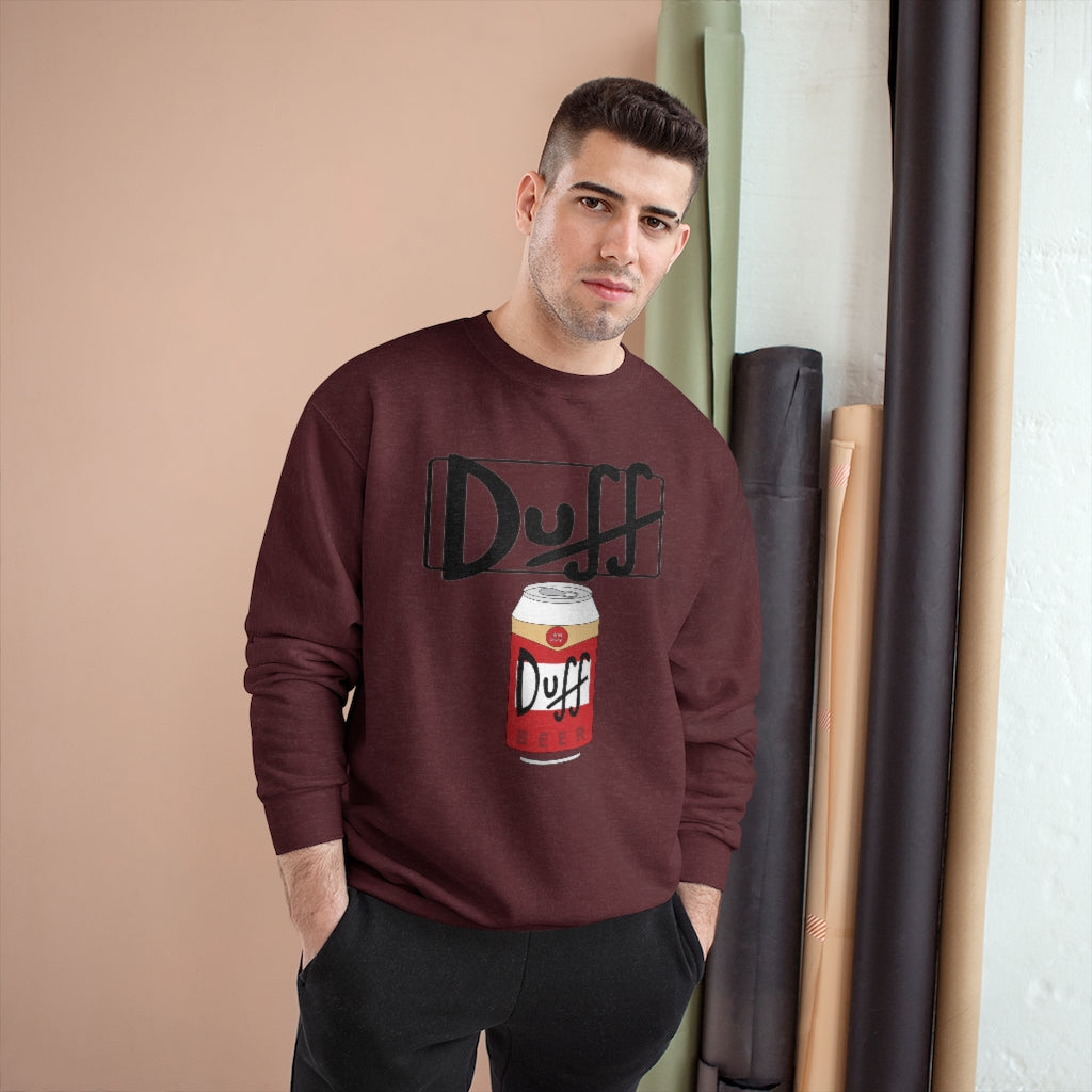 Duff Beer X Nice With Design Champion Sweatshirt