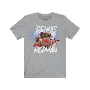 Dennis Rodman Graphic Tee Jersey Short Sleeve Tee