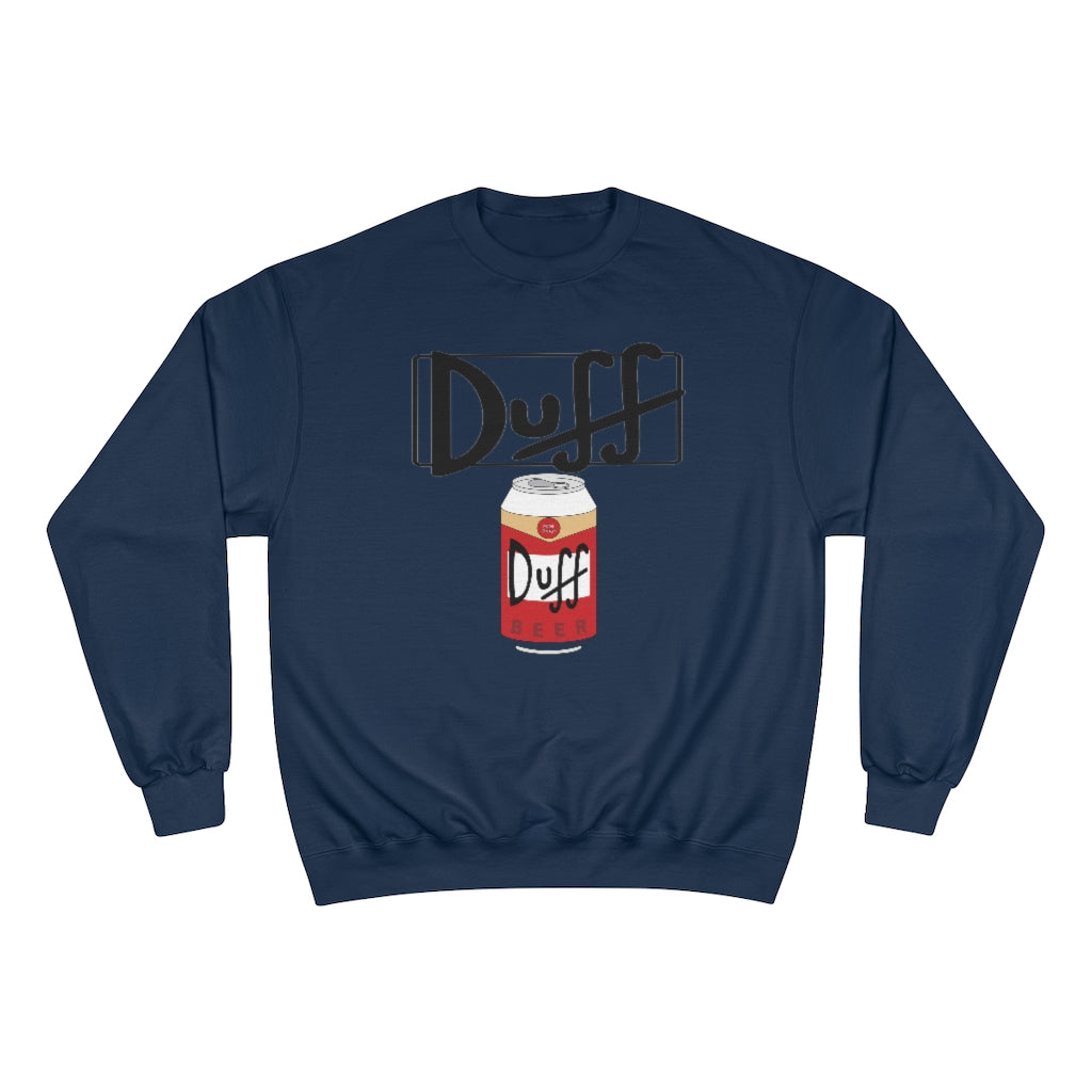 Duff Beer X Nice With Design Champion Sweatshirt